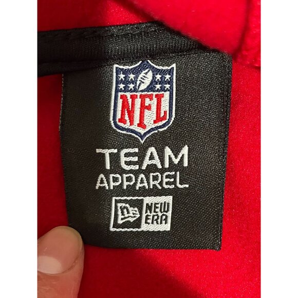 Tampa Bay Buccaneers Red Hoodie NFL Combine Authentic New Era Team Apparel XL - Picture 3 of 14